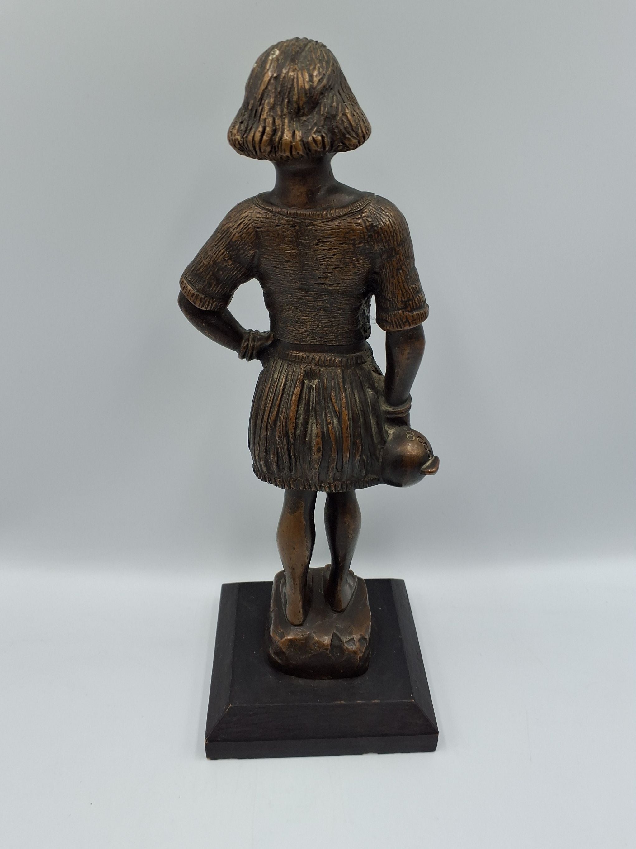 Egtved pigen Bronzefigur